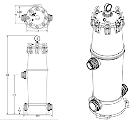 Big Bubba Dimensions for Big-bubba filter housing