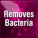 Removes Bacteria