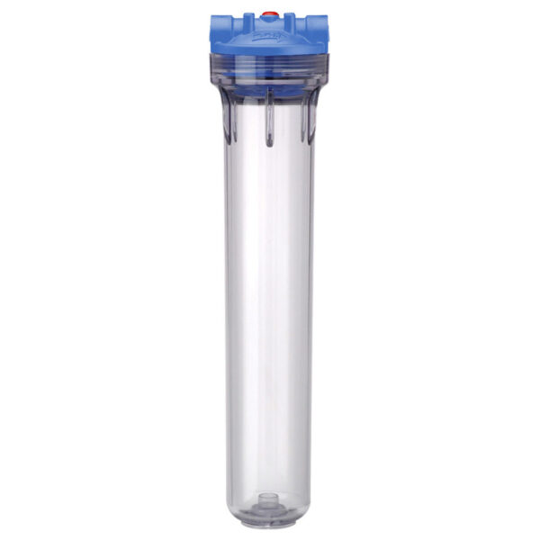 150560 20" Pentek Filter Housing (Clear 3G) w/ 3/4" Ports & Pressure Release (Accepts 20" x 2.5" Cartridges)