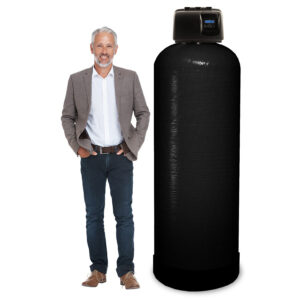 36-45 GPM Backwashing Whole House Carbon Water Filter (9 Cu. Ft.) for Large Homes, 2815BW-9