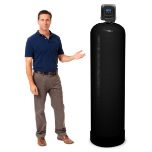 Large Home Backwashing Whole House Carbon Water Filter, 16-20 GPM (4 Cu. Ft.)