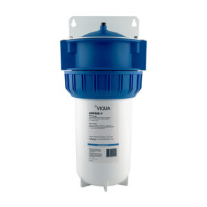 10" x 4.5" UV Viqua Full Flow/BB Filter Housing w/ Integrated Bracket, Wrench, & 1" Ports