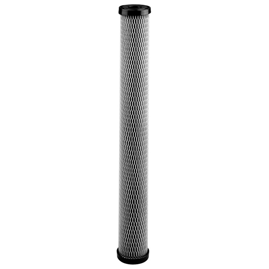 20" x 2-1/2" 5 Micron Carbon Cartridge, Pentek C1-20 Series, Dual Purpose