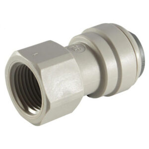 John Guest 1/4" JG x 7/16" Faucet Connector