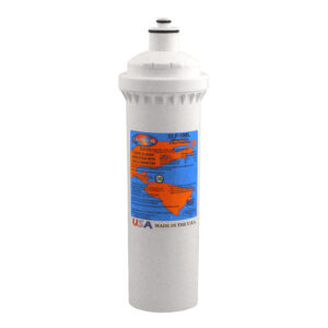 10" x 3.5" Block GAC Filter, Omnipure ELF-1ML, ELF Series w/ Lead Removal, 1 Micron, (also with Short Bayonet)