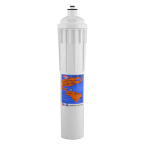 15" x 3.5" Block GAC Filter, ELFXL-10M-P-SB, 10 Micron, w/ Scale Inhibitor & Lead Removal, Short Bayonet Omnipure, ELF Series