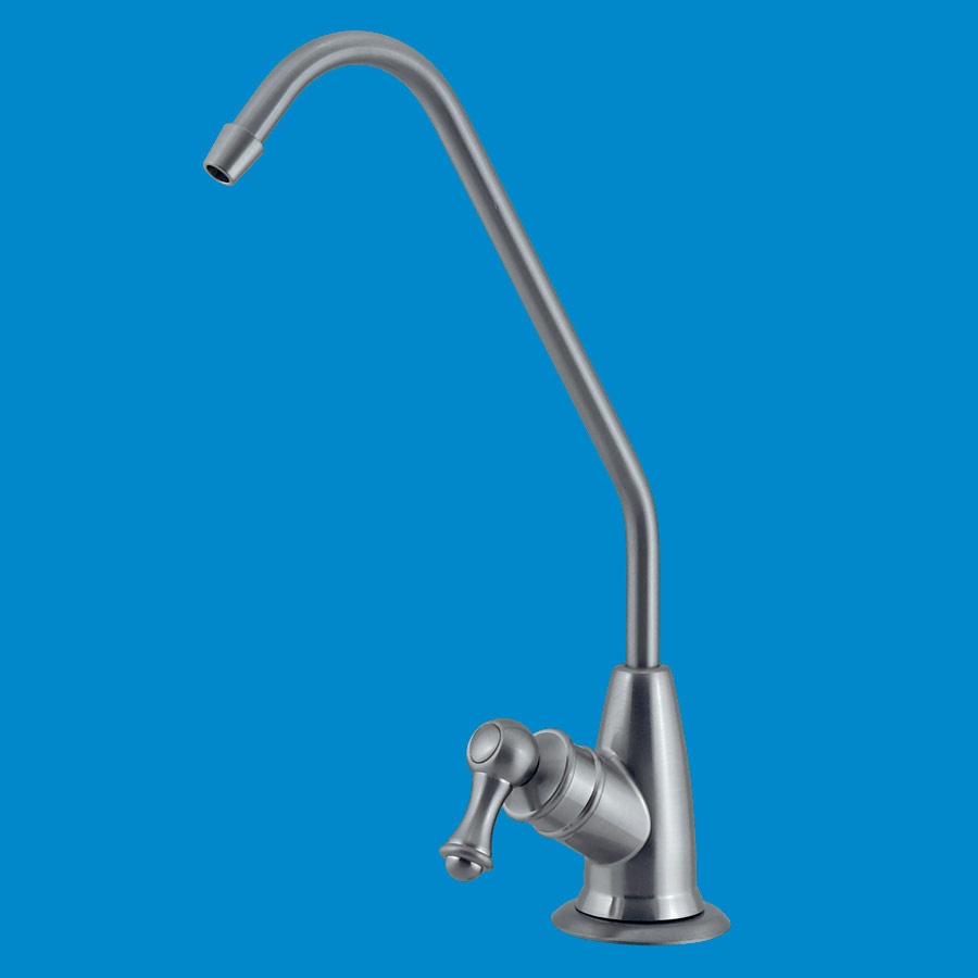 Long Reach Faucet with Brushed Nickel Finish (NSF Certified)