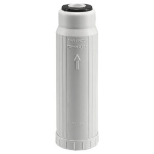 10" GAC Filter Empty Refillable Canister - White