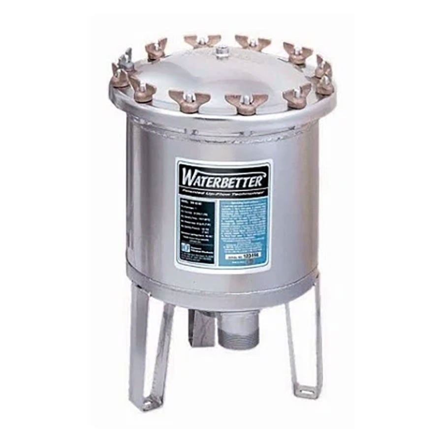 19-1/4" Stainless Steel Filter Housing, 2" Ports Harmsco WaterBetter