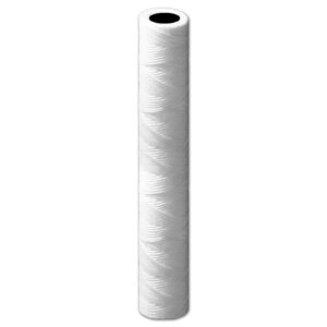 Shelco 20" x 2-1/2" String-Wound Sediment Cartridge Filter for High Temps, 5, 20, or 50 Micron
