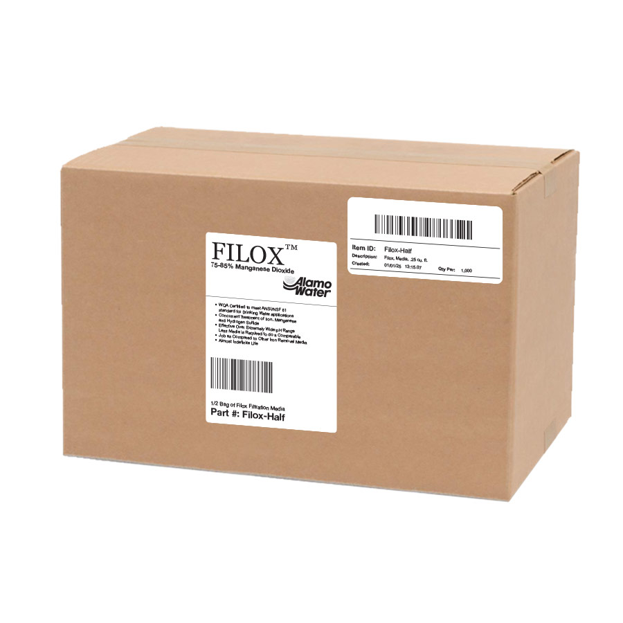 1/4 ft3 Filox High Performance Media for Iron, Hydrogen Sulfide and Manganese Removal - Image 2