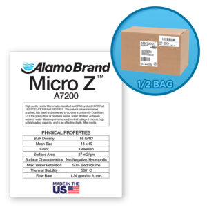 1/2 Bag of Watts Micro-Z Filter Media for Sediment Filtration