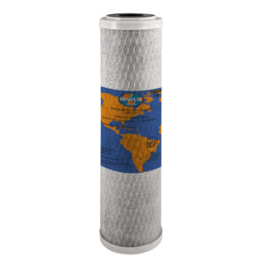 Omnipure 9.75" x 2.87" Carbon Block Water Filter (1, 5 or 10 Micron)