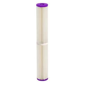 20" x 2.75" Sediment Pleated Water Filter, 1 Micron (3.5 GPM, 7 Sq. Ft. Media) by Harmsco Poly-Pleat