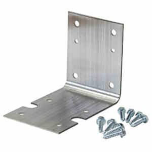 Pentek Big Blue Housing Bracket and Screws, Zinc Plated Carbon Steel