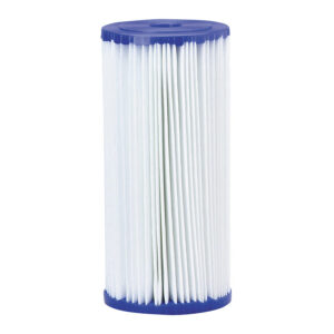 Pentek 10" Big Blue Water Filter, Pleated Polyester Cellulose in 30 or 50 Micron (R30-BB/R50-BB)