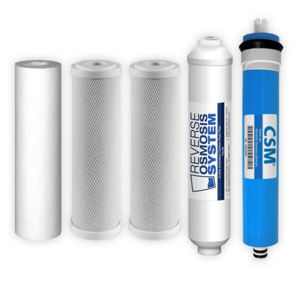 5-Stage Reverse Osmosis Filter Replacement Kit