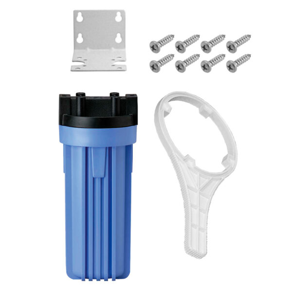 10" x 2-1/2" Sediment Filter Housing Kit (Blue)