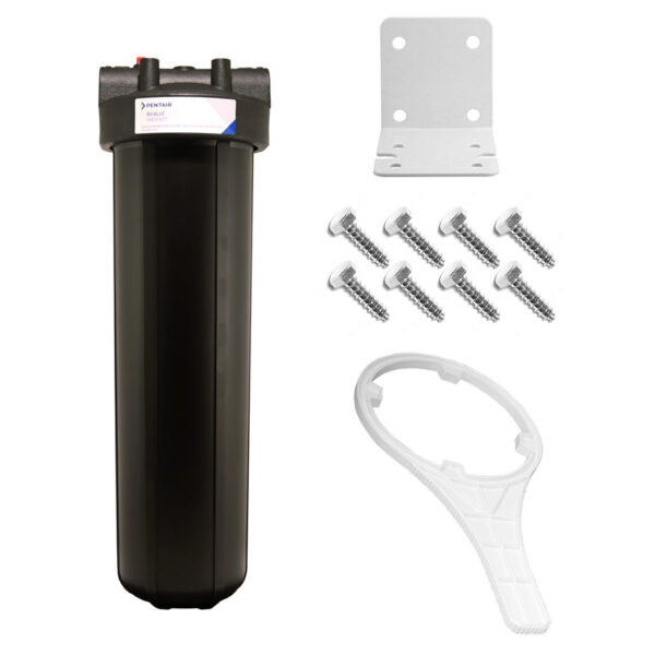 Black 20" x 4-1/2" Sediment Filter Housing Kit