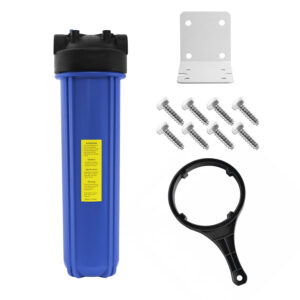 20" x 4-1/2" Sediment Filter Housing Kit, Blue