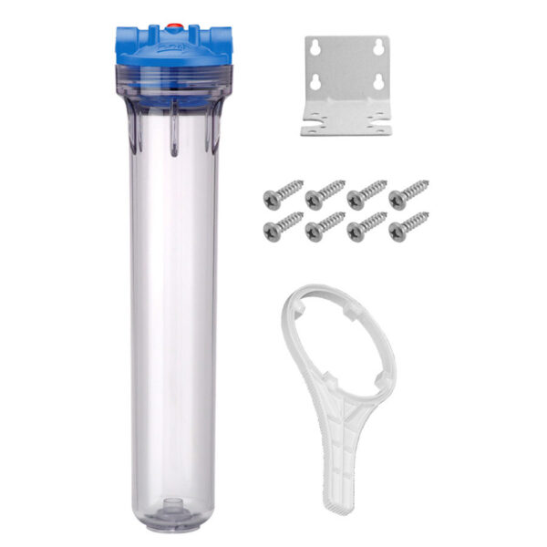 20" x 2-1/2" Sediment Filter Housing Kit (Clear)