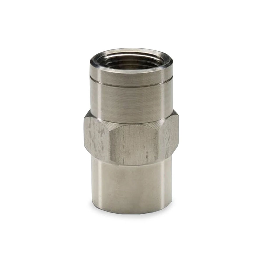 Ultraviolet Sterilizer Flow Restrictor, 316L Stainless Steel 1" Female Ports