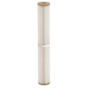 20" x 2.75" Sediment Pleated Water Filter (8 GPM, 8 Sq. Ft. Media) in 0.35, 1, 5, 10, 20, or 50 Micron by Harmsco WaterBetter - 1 Micron