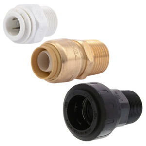 Push-to-Connect Straight Adaptors