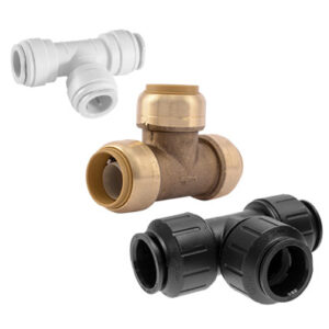 Push-to-Connect Equal Tees