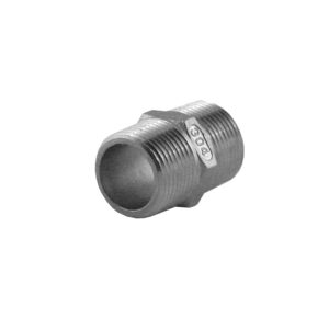 3/4" Hex Nipple, Stainless Steel